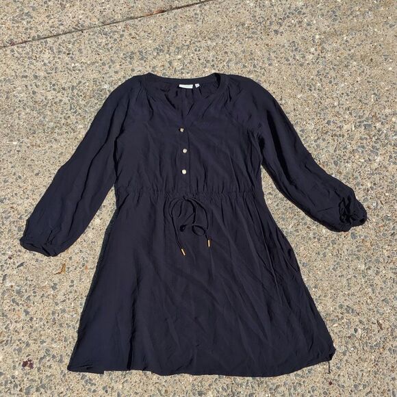 Spartina Catalina Dress Slate Blue navy - Picture 3 of 8